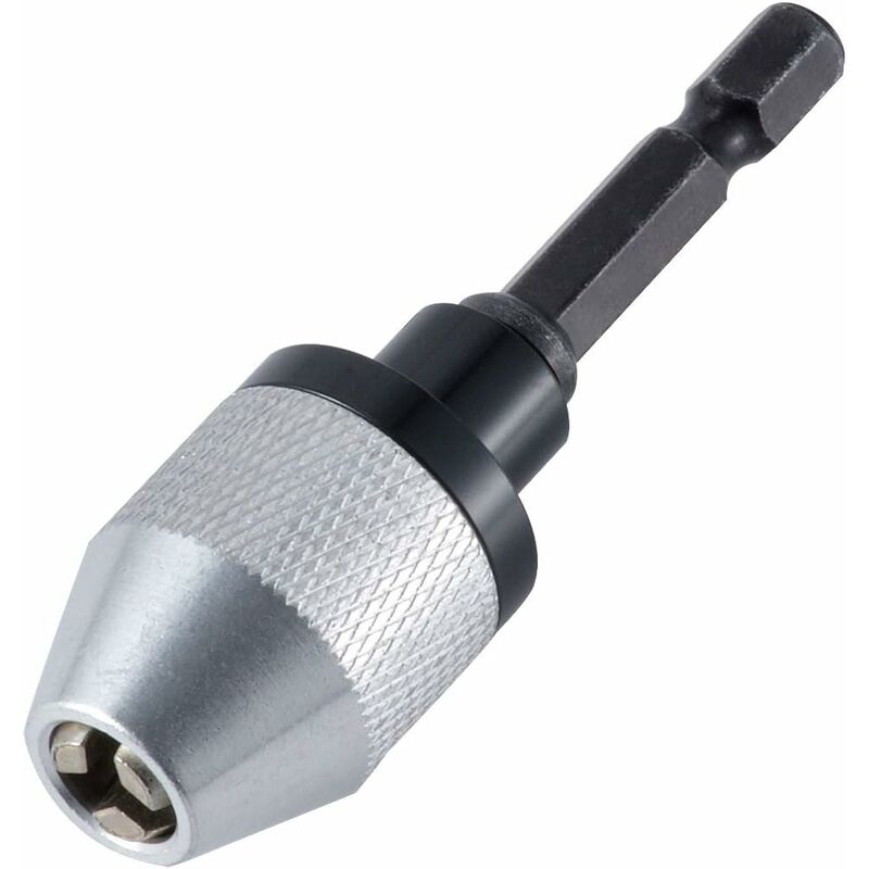 Quick Change Keyless Drill Chuck With 0.3-6.5Mm Hex Shank
