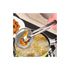 Stainless Steel Food Tongs For Snacks, Fryer, Skimmer, Spoon, Bbq, Buffet, Frying Tongs, Oil Strainer 28 X 10 Cm