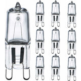 G9 Bulb 42W (44W) Dimmable Warm White 2800K, G9 Halogen Bulbs For Indoor Lighting 230V G9 Capsule Bulbs, Pack Of 10