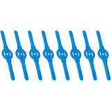 8 pcs Plastic Trimmer Replacement Blades For Grass Trimmer Plastic Lawn Mower Blades, Grass Trimmer Brush Cutter Grass