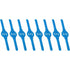 8 pcs Plastic Trimmer Replacement Blades For Grass Trimmer Plastic Lawn Mower Blades, Grass Trimmer Brush Cutter Grass