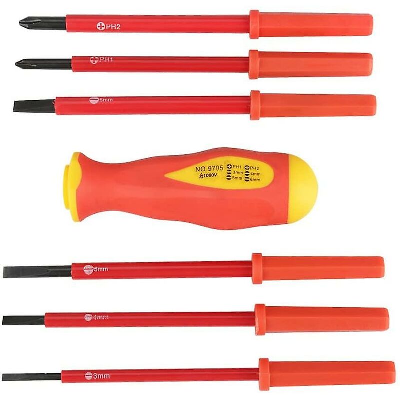 Cross Environmental Insulation Electrician Screwdriver, For Home Repairs, For Construction Workers, For Electricians