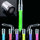 2 pcs LED Water Faucet, 7 Colors Changing Glow Water Faucet Light Water Flow Color Changing Faucet Sink Tap For Kitchen