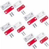 4/8 Pack Adhesive Magnetic Cabinet Door Catches Stainless Steel Kitchen Magnetic Catch For Cupboard Magnetic Closure