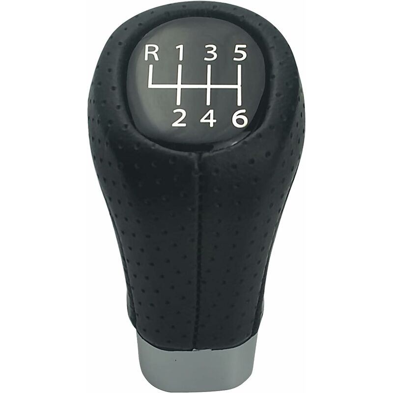 6 Speed Gear Shift Knob Leather Fits For Bmw E34 E36 E38 E39 E46 E53 E60 E61 E63