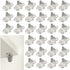 30 Pieces Shelf Support Pegs, 5Mm Shelf Pegs L-Shaped Bracket For Wood And Glass Cabinet Storage Furniture Cupboard