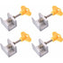 Sliding Window Lock 4 Pieces Sliding Door Lock Adjustable Window Lock Adjustable Sliding Door Locks Aluminum Alloy