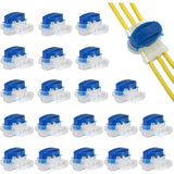 20 pcs Resin Filled Cable Connectors 3 Pole Terminal Blocks For RObotic Lawn Mowers