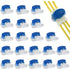 20 pcs Resin Filled Cable Connectors 3 Pole Terminal Blocks For RObotic Lawn Mowers