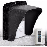 Waterproof Metal Cover For Video Camera, Doorbell, Door Lock, Access Door Knob, Protects Device From Sun And Raindrops,