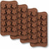 15 Cavity Star Shape Chocolate Mold, Non-Stick Food Grade Silicone Mold Set For Candy Jelly, Ice Cube