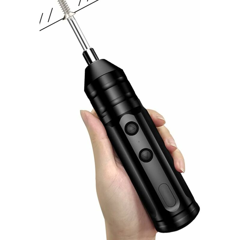 Cordless Electric Screwdriver Kit 250Rpm Mini Drill Usb Rechargeable Portable Auto Repair Tool Kit With Usb
