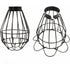 Reptile Heat Lamp Cover, Reptile Heat Lamp Shade - Wire Reptile Heater Guard, Anti-Scald Lamp Mesh Cover For Terrarium
