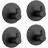 Stainless Steel Bathroom Wall Hooks, Self Adhesive Towel Holder For Kitchen, Living ROom And Office, Rustproof And