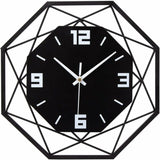 Wall Clock Wood Metal 30Cm Silent Non Ticking Wall Clock Living ROom Bedroom Kitchen Office Large Wall Clock Modern