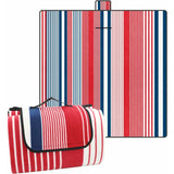 Picnic Mat 200 X 200 Cm, Waterproof Picnic Blanket For Beach And Garden, Large Picnic Tablecloth For Family (4-6 People)
