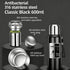 Antibacterial 316 Stainless Steel Vacuum Flask 600ml | Tea Infuser & Insulated Bottle for Hot/Cold Drinks (Black)