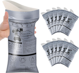 Disposable Emergency Urinal Bag, 8/12/20 Pack Portable Camping Pee Bags, Travel Pee Bags, Traffic Jam Emergency Portable Urine Bag, Vomit Bags, for Men Women Kids Children Patient