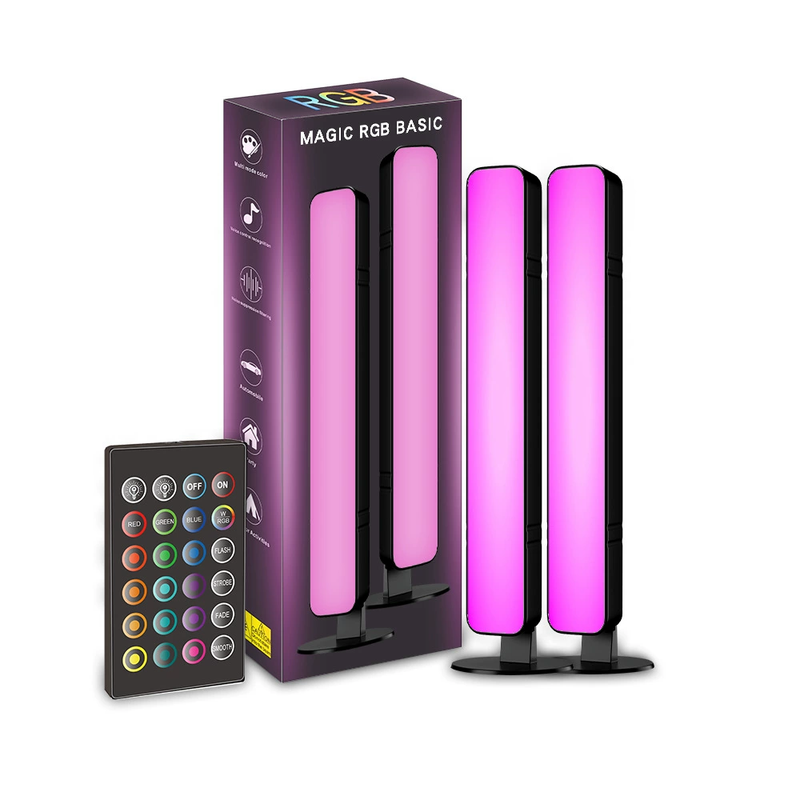 Dynamic Music Syncing LED Lights Atmospheres Lighting LED Light Bar For Car Interior And Home Entertainments Lamp