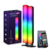 LED Light Bar, Music Sync RGB Light Bar, USB Ambient Lamp, Color Changing Gaming TV Backlight with Remote Control, 15 Dynamic Modes for Room