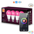 4 Pack Smart Light Bulbs,WiFi & Bluetooth LED Light Bulb That Works with Alexa & Google Home, Color Changing Light Bulb, 9W  E27 2.4Ghz WiFi Light Bulbs Tuya Smart APP
