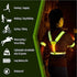 Running vest with LED - Running - Reflective - Safety vest - Running accessories - Running LED - Sports vest - Running vest - One size fits all