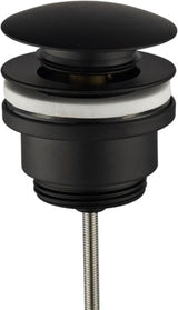 Bouchon de vidange de luxe Click 1¼ "noir matt