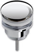Bouchon de vidange de luxe Click Clic-Clac 1¼ "chrome