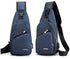Fanny pack - Shoulder bag - With USB charging port - Men&