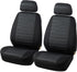 Car seat cover / Car seat cover / Car seat covers / Universal car seat covers - Driver/passenger seat cover (Not for rear seats) - Universal - Fits most models - Stylish - Black/Gray