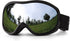 Ski goggles to wear over glasses, with double-layered lenses, anti-fog treatment and UV protection. Suitable for men, women and teenagers who ski and snowmobile.