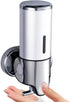 Soap dispenser - Wall-mounted - Soap dispenser - Suspended soap pump - Brushed stainless steel - Toilet - Shower - Foam
