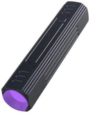 UV Flashlight - Professional UV Lamp - Black Light - 365 nm - Black Filter - Rechargeable - For curing resins, gemstones, minerals, and nail art