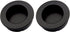 Pull handle - Matte Black - Round - Ø40mm - Sliding door handle - Set of 2
