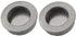 Pull handle - Brushed stainless steel - Round - Ø40mm - Sliding door handle - Set of 2