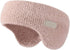Noise-canceling earmuffs for sleeping - Soundproof earmuffs - Sleep mask - Noise-canceling headband for sleeping - Warm earmuffs for winter - Thick knit earmuffs - Suitable for cycling and sleeping - Pink