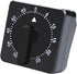 Kitchen Timer - Analog Kitchen Timer - Mechanical Kitchen Timer - 60 Minutes - Kitchen Gadget - Timer - Cooking Timer - Kitchen Tool - Suitable for Baking, Pastry, Cooking Eggs - Black