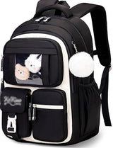Girls' Backpack, Breathable Backpack for Girls, Grades 1-5, Casual School Bag for Kids, Elementary School, Secondary School