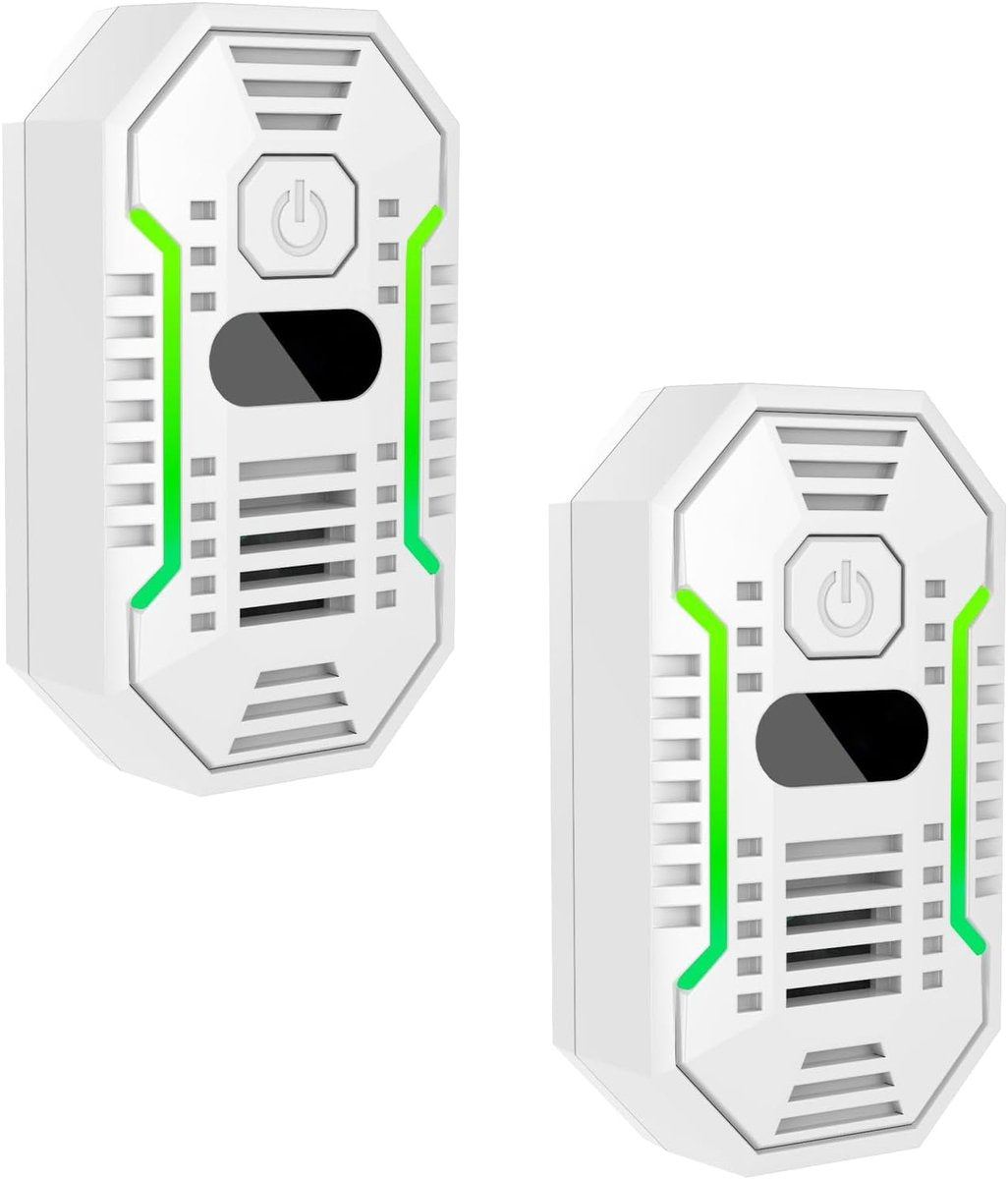 Air purifier - Plug-in negative ion air purifier - Home air purifier - Deodorizer - Ionizer - For pets, bathroom, office, bedroom - Wit