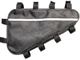 Bicycle bag - Driehoek bag for electric mountain bike battery - Waterproof Oxford cloth box - Large modification - Bicycle box - Bicycle storage tool set (39 x 36 x 22 cm)