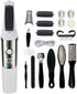 Electric Foot File - Professional Foot File - Pack of 10 - 3 Adjustable Speeds - For Dead Skin and Calluses - Wit