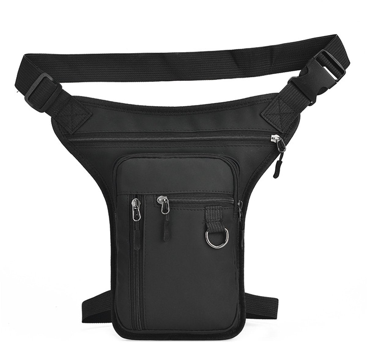 Fanny pack - Men's fanny pack - Women's fanny pack - Waterproof tactical leg bag - Fanny pack - Multifunctional motorcycle bag for men and women - Travel, camping, running, cycling
