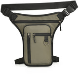 Fanny pack - men's fanny packs - women's fanny packs - Waterproof tactical leg bag - fanny pack - Multifunctional motorcycle bag for men and women - travel, camping, running, cycling - vegetable