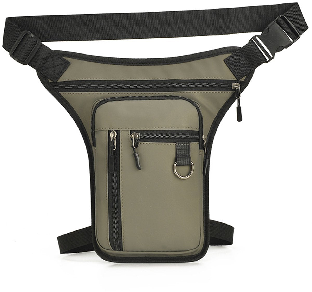 Fanny pack - men's fanny packs - women's fanny packs - Waterproof tactical leg bag - fanny pack - Multifunctional motorcycle bag for men and women - travel, camping, running, cycling - vegetable