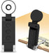 Reading light for books - For bed - With clip - Rechargeable - 5 settings - Bedside lamp - Black