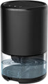 Dehumidifier - Air Dehumidifier - Small Dehumidifier - Smart Sleep Mode - Portable - Ultra Quiet - 3 L/h Dehumidifier - With 1 L Water Tank - Black