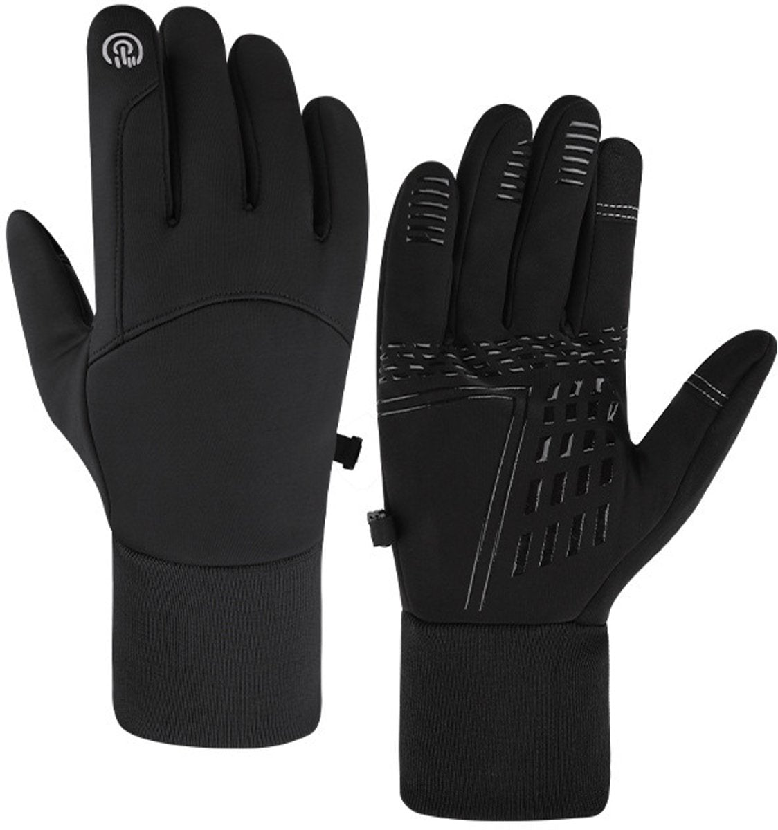 Gloves - Winter Gloves - Sports Gloves - Waterproof Gloves - Cycling Gloves - Touchscreen Gloves - Warm - Windproof - Waterproof and Non-Slip - Suitable for Men and Women - Outdoor Walking - Camping - Running - Cycling