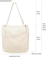 Tote bag - Women's tote bag - Women's corduroy tote bag - Reusable travel bag - Shoulder bag - Everyday work bag - Broken