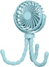 Handheld Fan - Rechargeable Portable Fan - Blauw - Cordless Table Fan - Mini Stroller Fan - 3 Modes - Mini Fan - Festival Fan - Octopus Fan