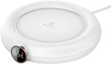 Cup or mug warmer - Heating plate - Coffee cup warmer - Tea cup warmer - Thermal heating plate - Heated coaster - USB coffee warmer for home, office or study use - Wit